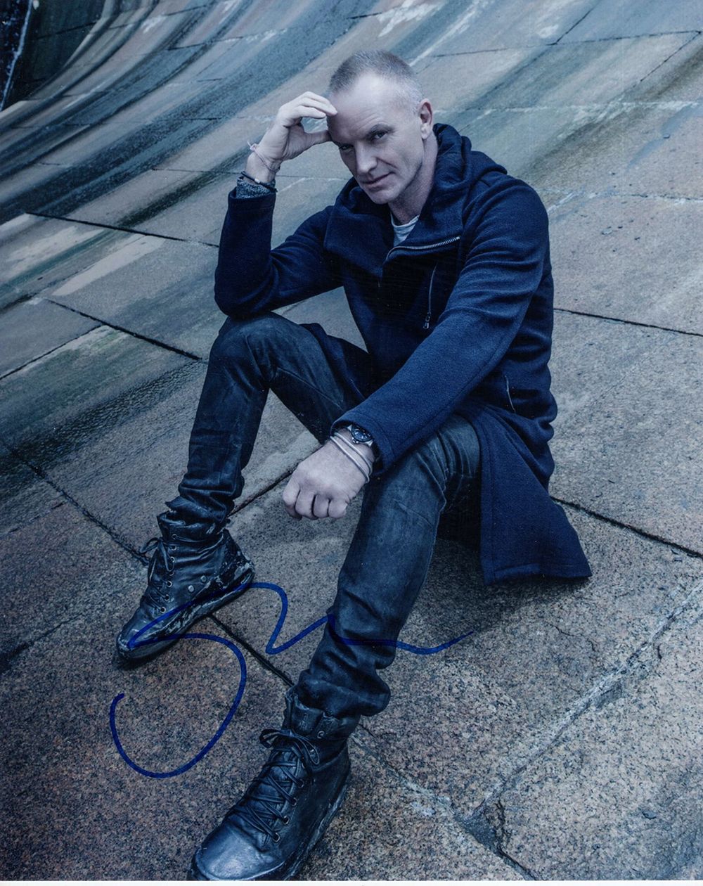 Lot 551: Sting, pop and rock star Sting who's had...