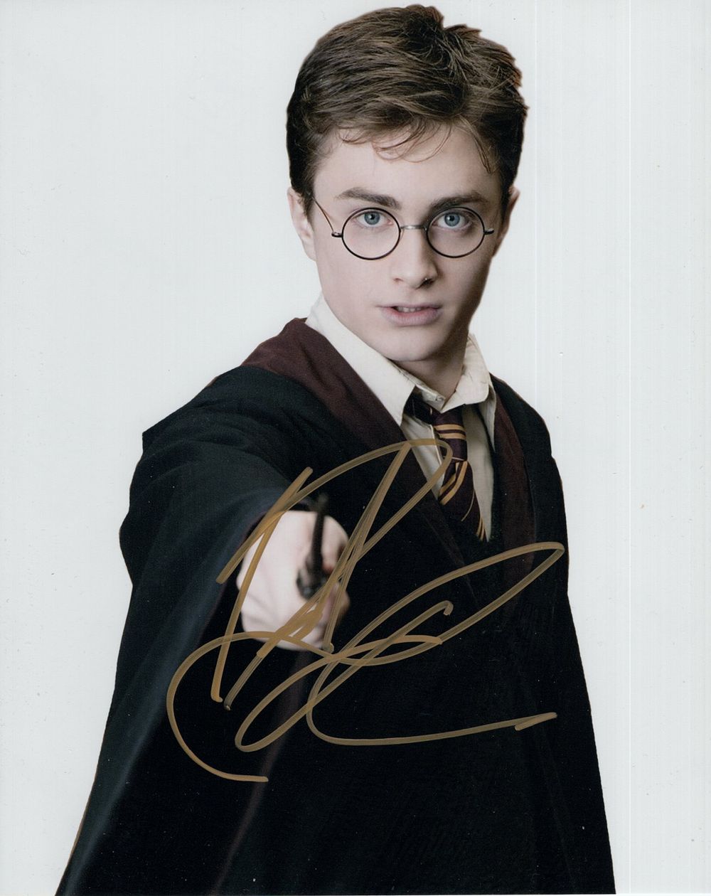 Lot 558: Harry Potter 8x10 inch colour photo signed by...