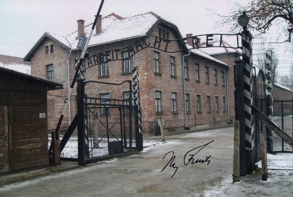 Lot 575: Auschwitz survivor, author and poet Iby Knill signed...