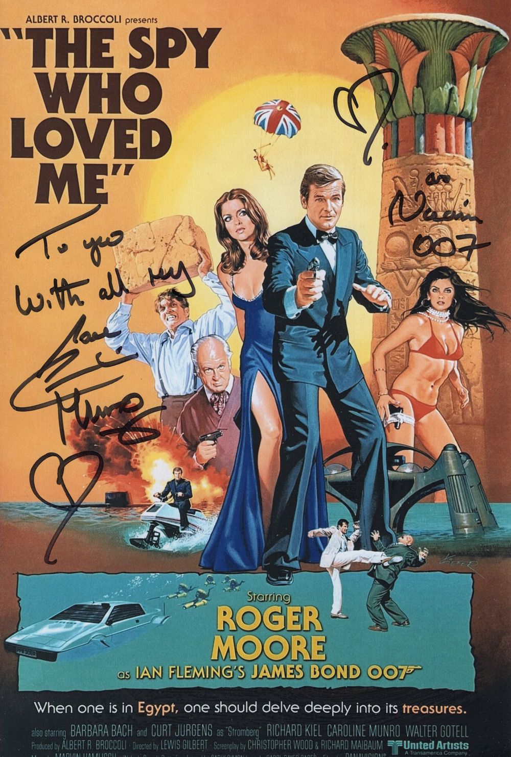 Lot 576: 007 James Bond movie The Spy Who Loved...