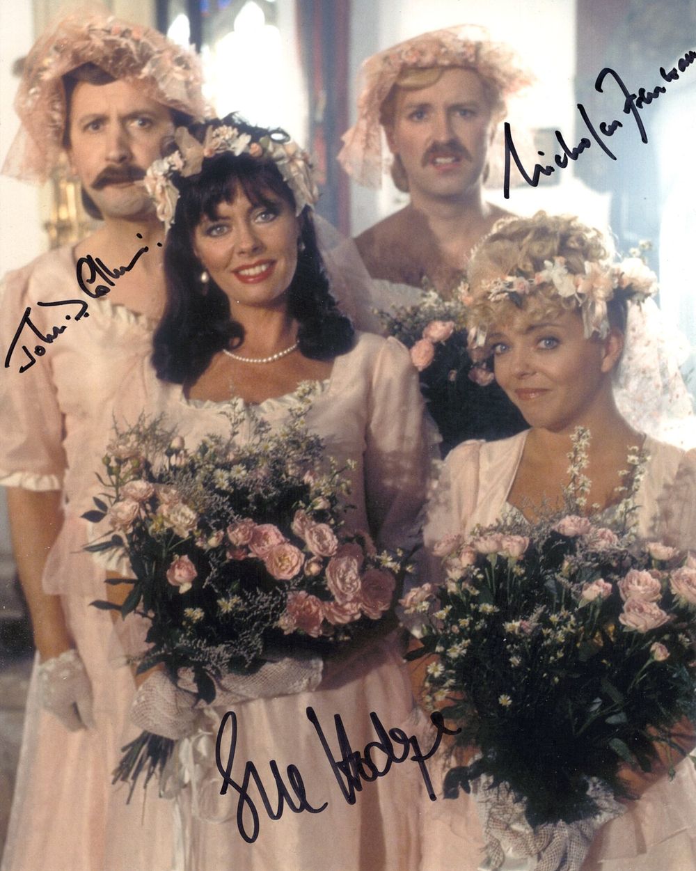 Lot 580: Allo! Allo! TV comedy series colour 8x10 inch...