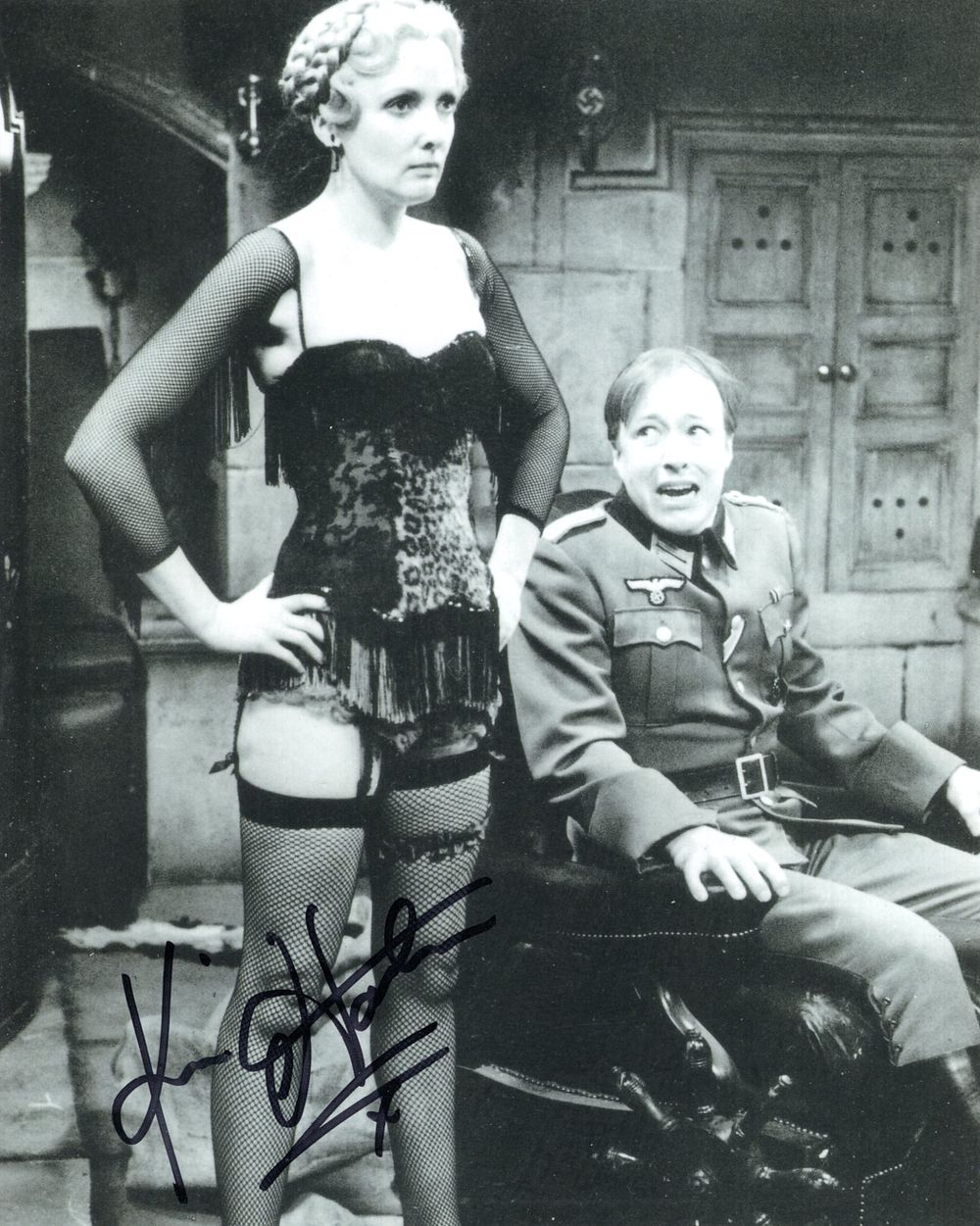Lot 581: Allo! Allo! TV comedy series colour 8x10 photo...