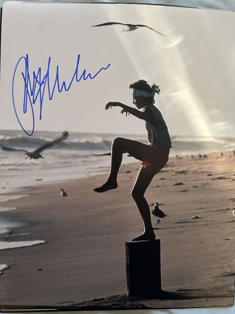 Lot 590: The Karate Kid 14x11 inch colour movie scene...