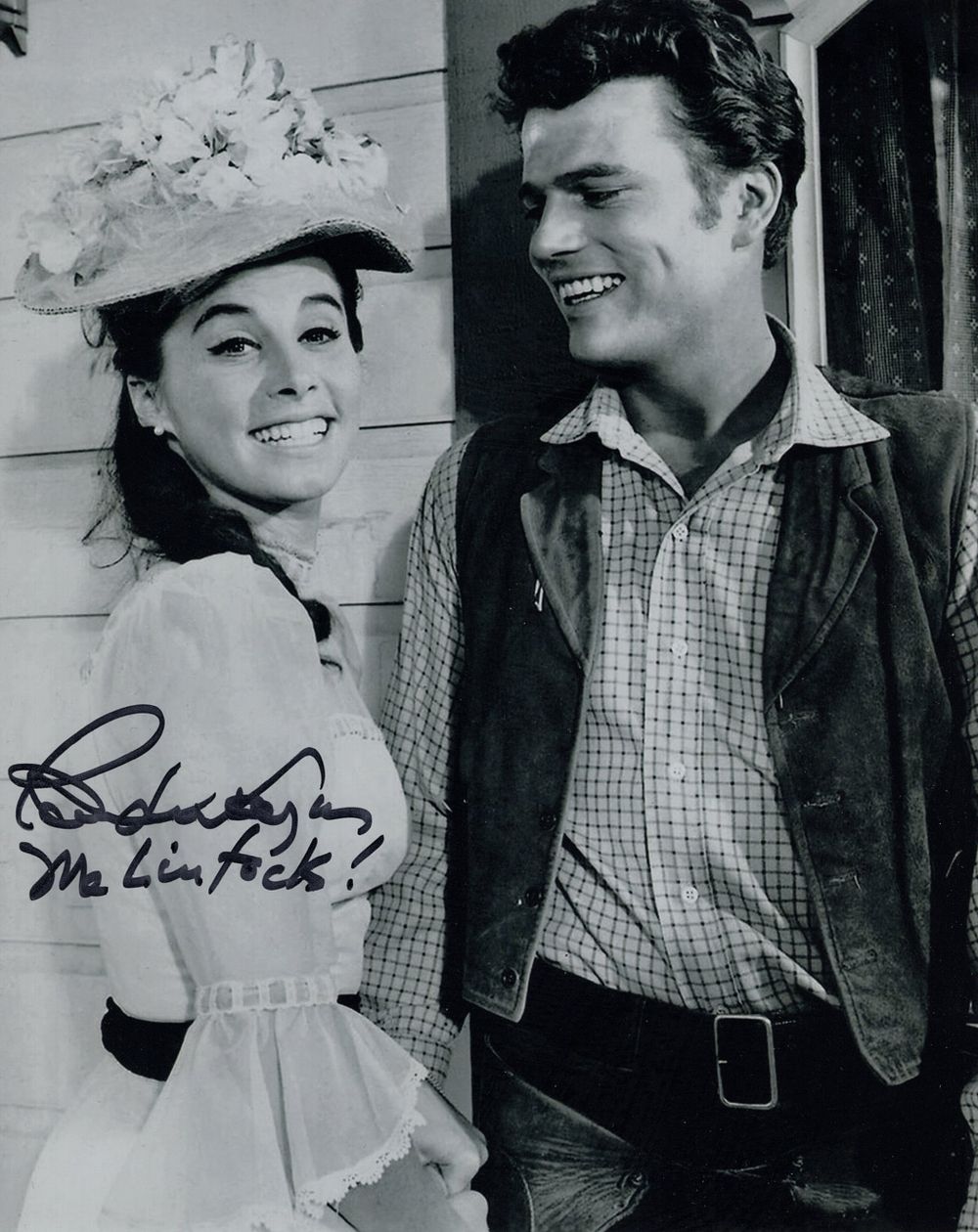 Lot 611: Patrick Wayne, (John Wayne's son) signed 8x10 BandW...