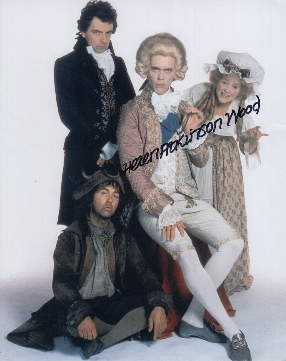 Lot 626: Blackadder the Third comedy series 8x10 colour photo...