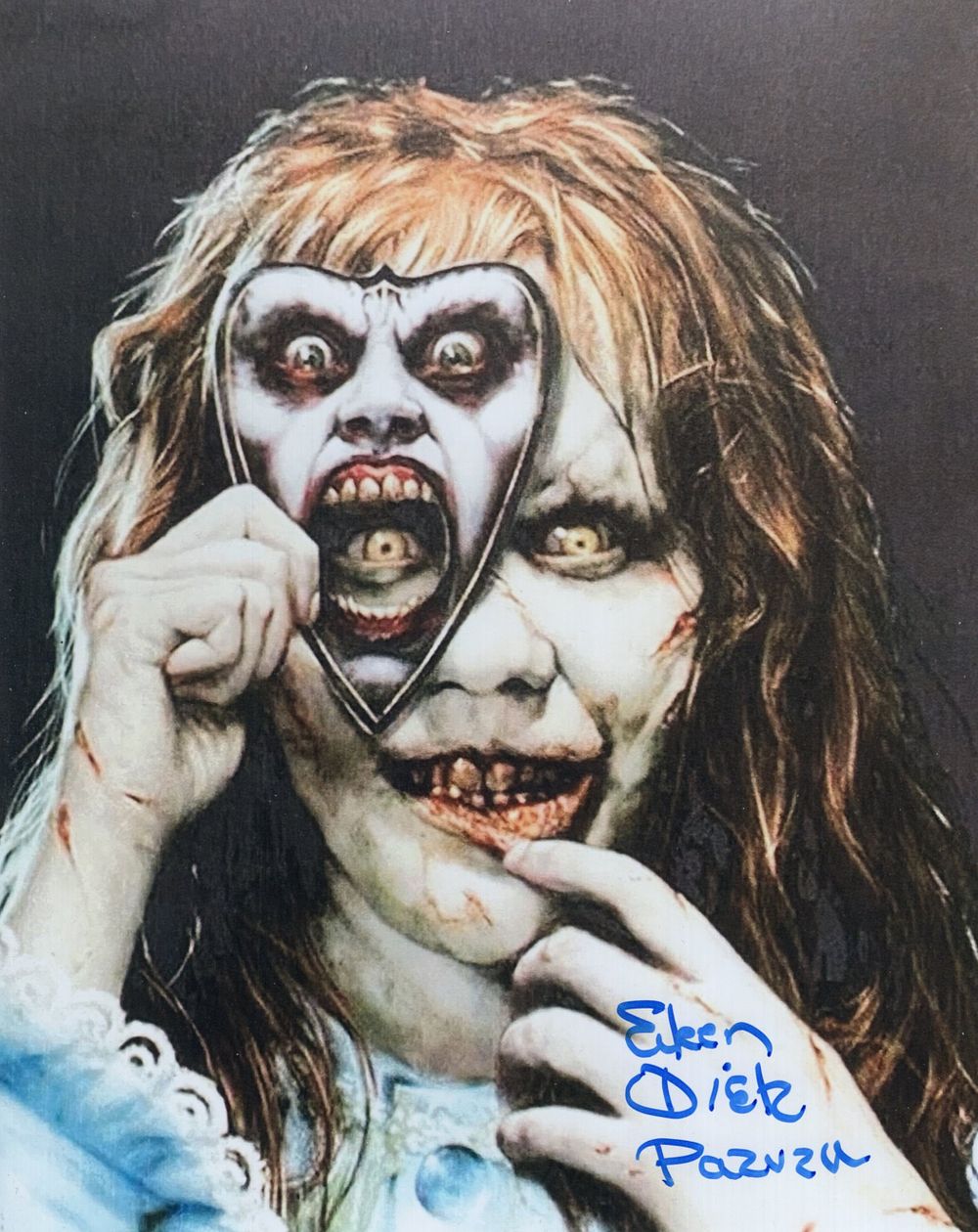 Lot 642: The Exorcist cult horror movie 8x10 colour photo...