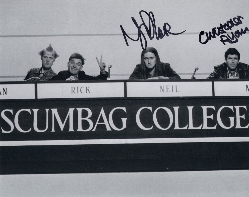 Lot 644: The Young Ones cult TV comedy scene BandW...