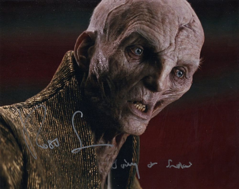 Lot 654: Star Wars colour 8x10 photo signed by actor...