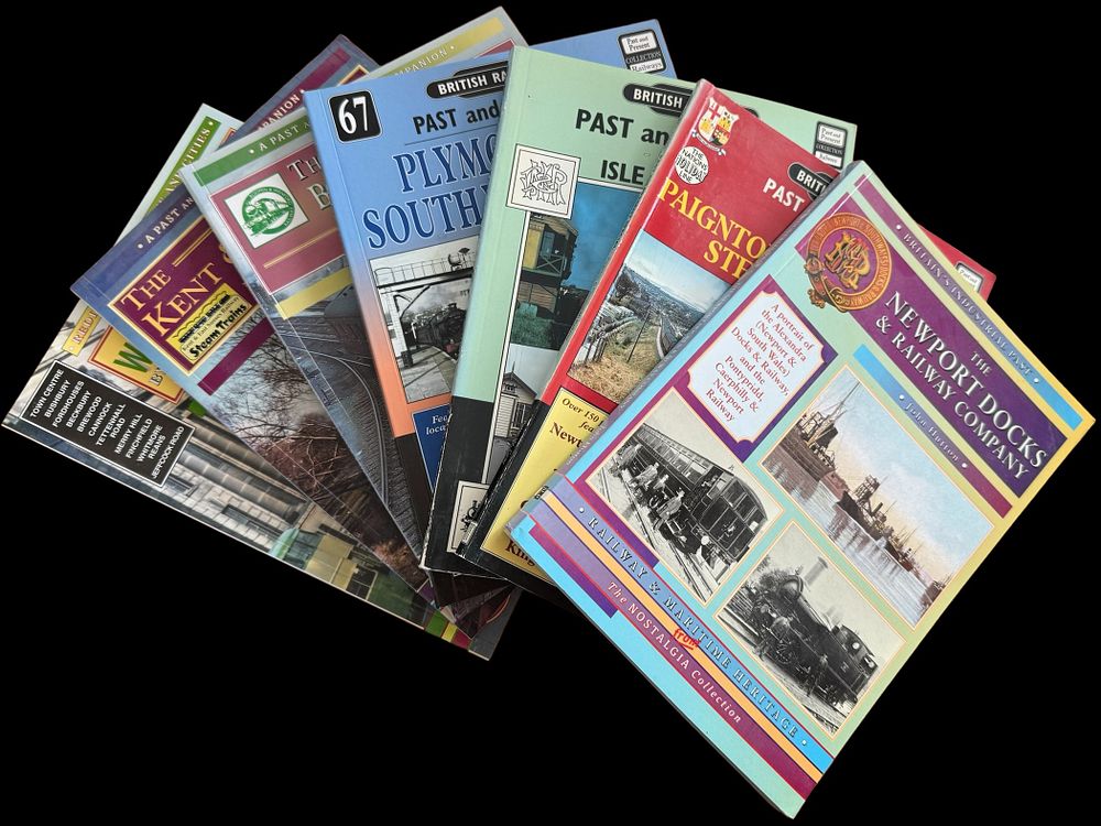 Lot 17: Transport paperback 7 book collection includes Nostalgic tour...