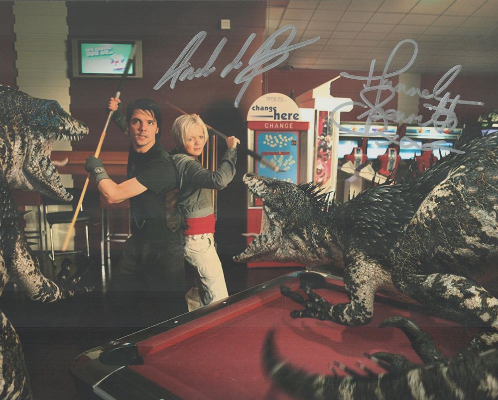 Lot 121: SALE! Primeval Hannah Spearritt and Andrew Lee Potts...