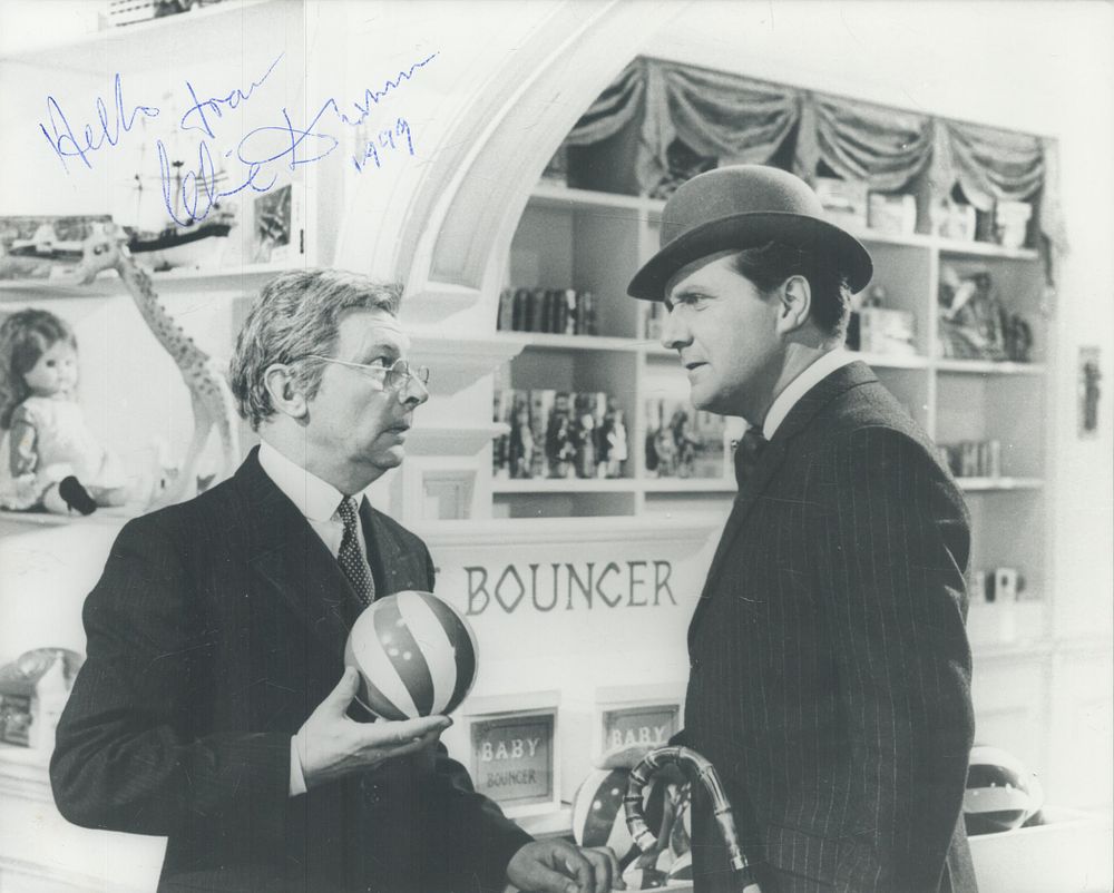 Lot 133: Clive Dunn signed 10x8inch black and white photo....