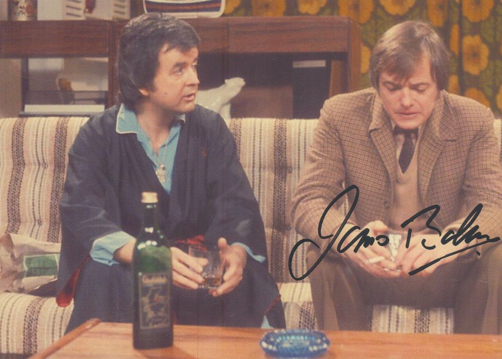 Lot 154: James Bolam signed 7x5inch colour photo from The...