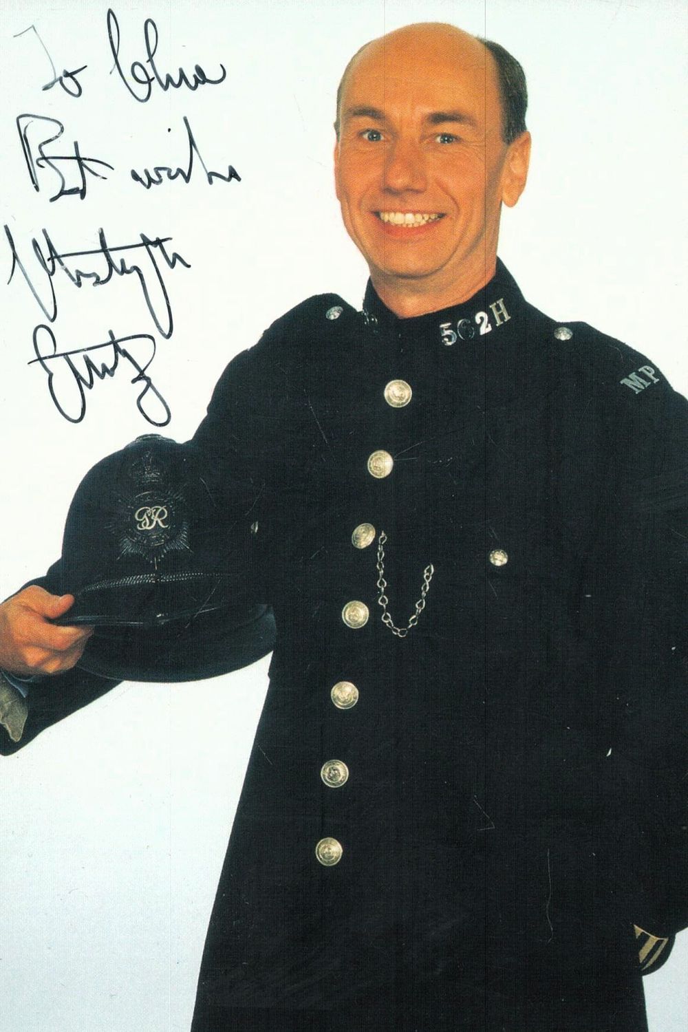 Lot 688: Christopher Ettridge signed 6x4 inch colour promo photo....