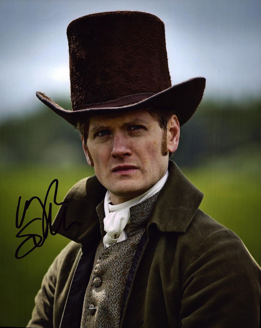 Lot 704: Kyle Soller Actor Signed Poldark 8x10 Photo. Good...