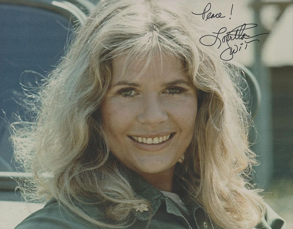 Lot 3: MASH actress Loretta Swit as hotlips hoolahan signed...