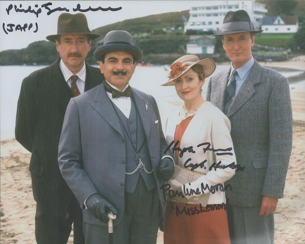 Lot 34: Multi signed Philip Jackson, Hugh Fraser and Pauline...