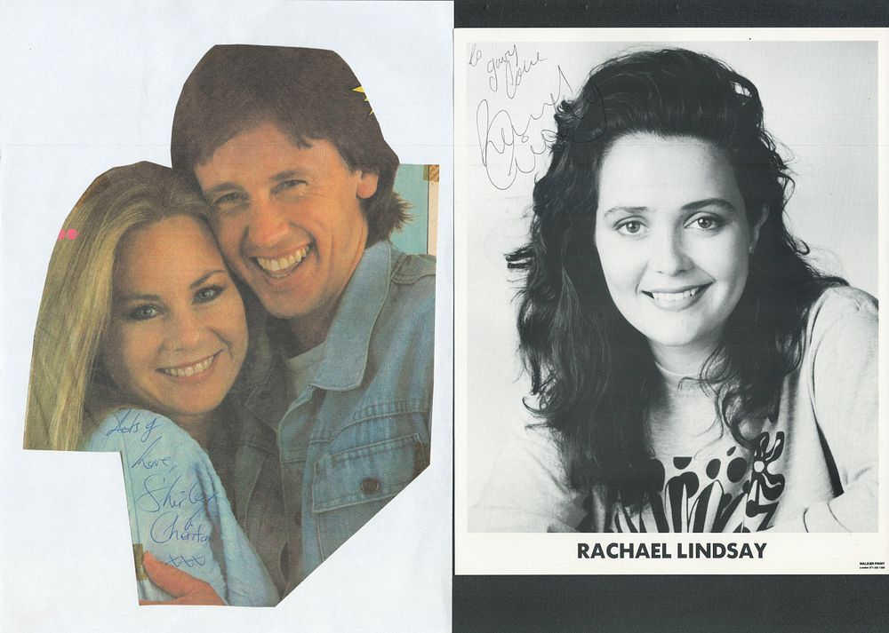 Lot 59: TV/Film/Entertainment collection of 9, signed signatures such as...