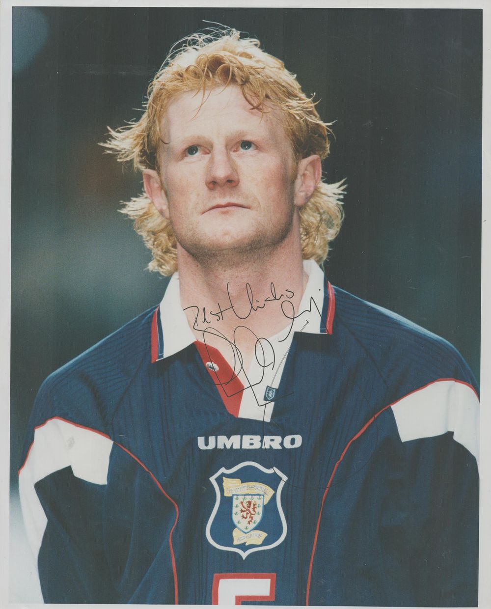 Lot 91: Footballer, Colin Hendry signed colour photo 10x8 Inch...