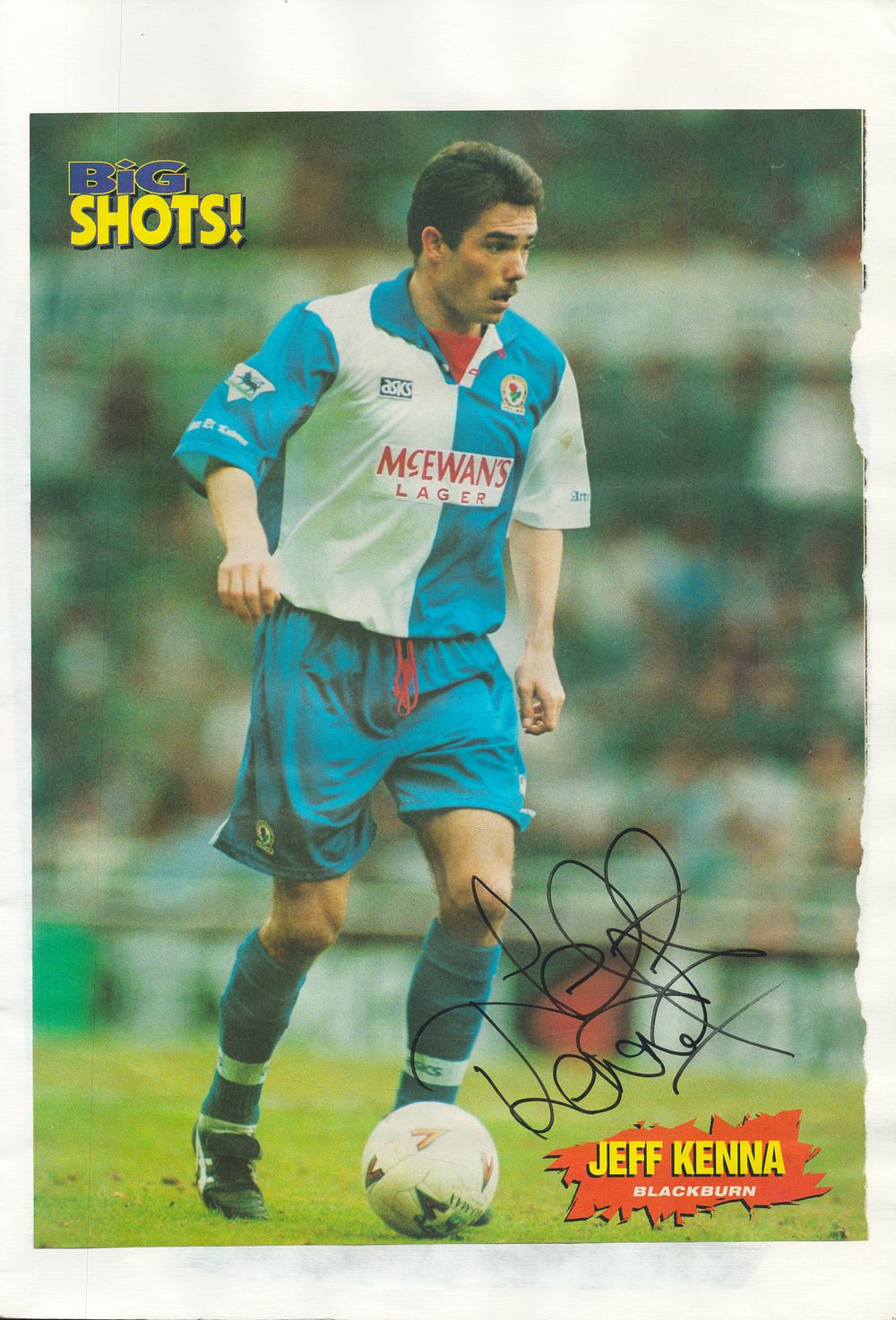 Lot 96: Footballers Collection of Blackburn Rovers Scrap book Approx...