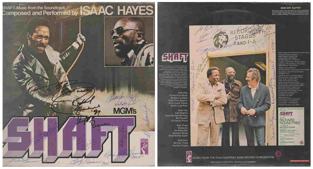 Lot 111: Multi signed record sleeve Wayne Jackson, Al Bell...