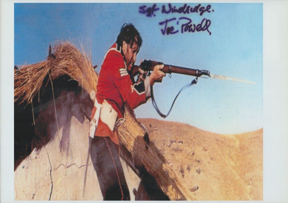 Lot 124: Joe Powell signed colour photo Approx 12x8 Inch...