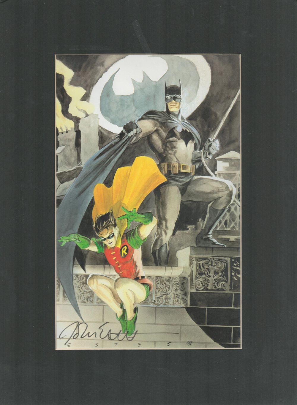 Lot 138: John Estes signed Art Print Approx 10x65 Inch...