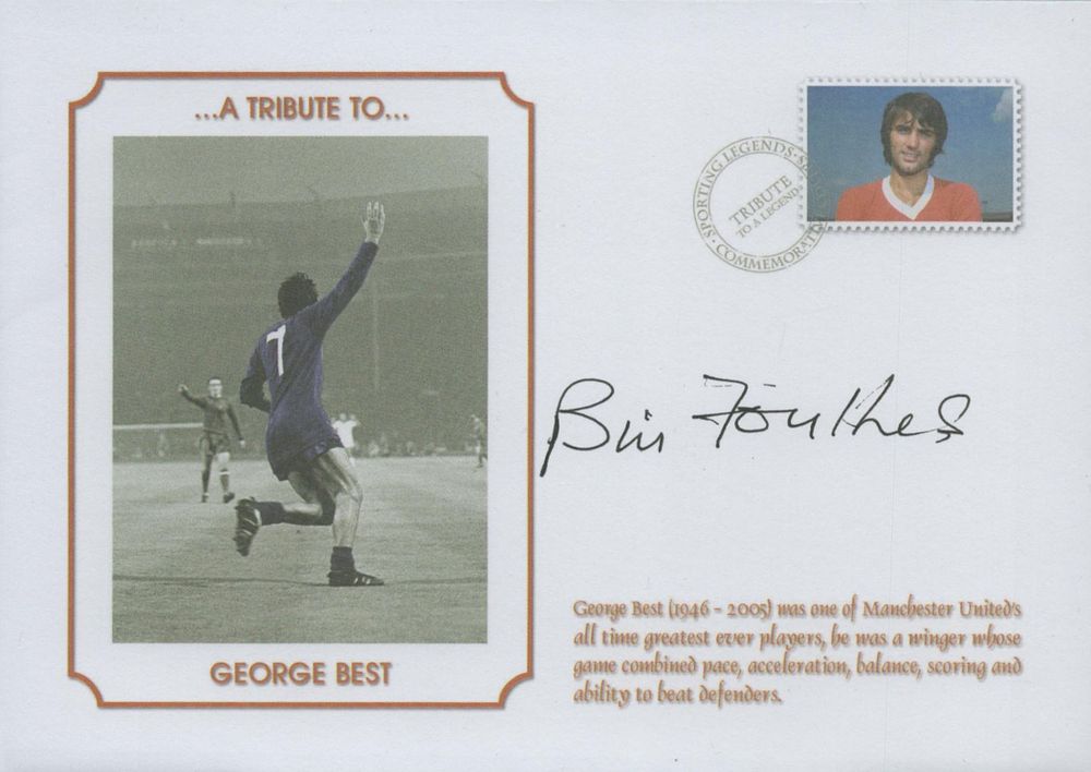 Lot 178: Manchester Legend Bill Foulkes signed A Tribute to...