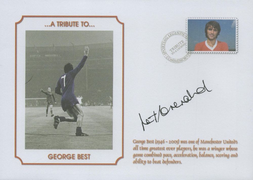 Lot 179: Manchester Legend Pat Crerand signed A Tribute to...