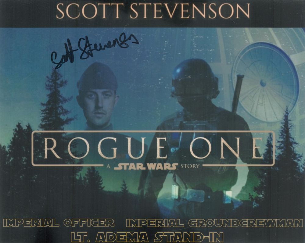 Lot 240: Star Wars Rogue One 8 x 10 inch...