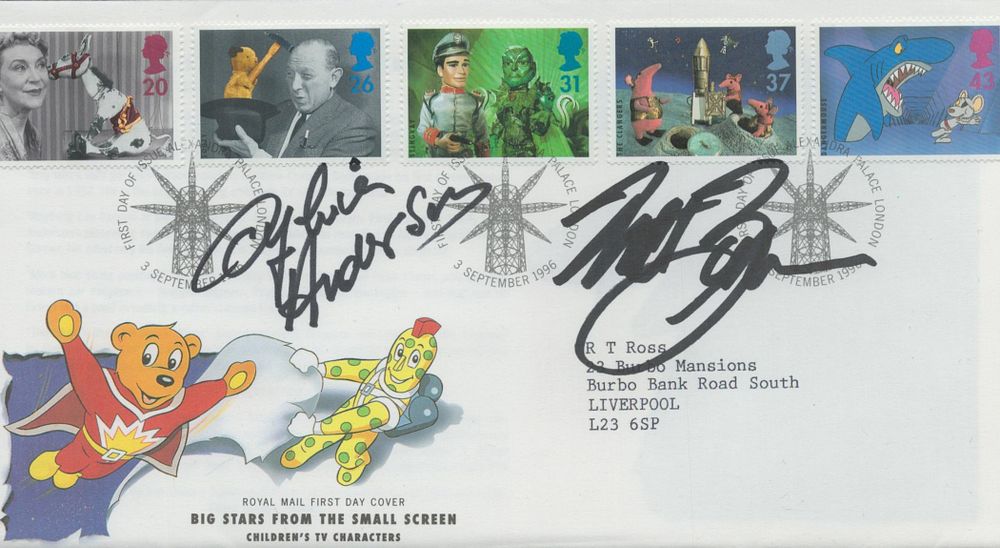 Lot 263: Sylvia Anderson and Matt Zimmerman signed Big Stars...
