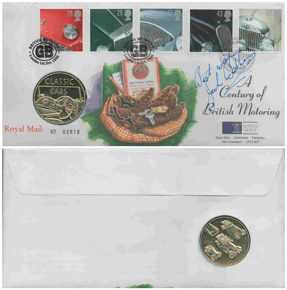 Lot 265: Jack Brabham signed A century of British Motoring...