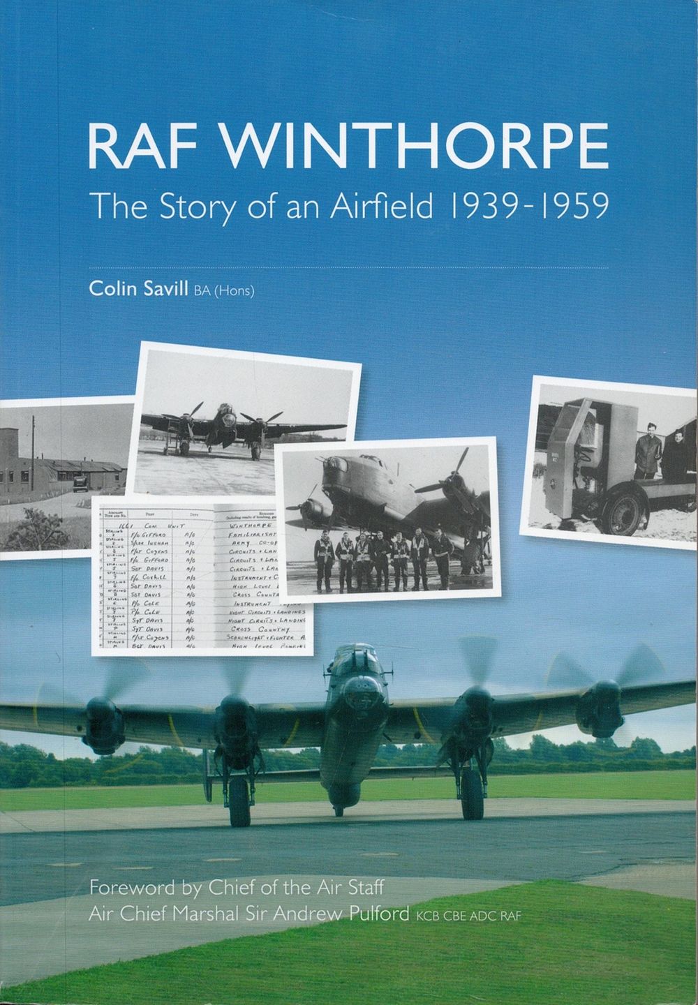 Lot 323: Author Colin Savill Signed in his own book...