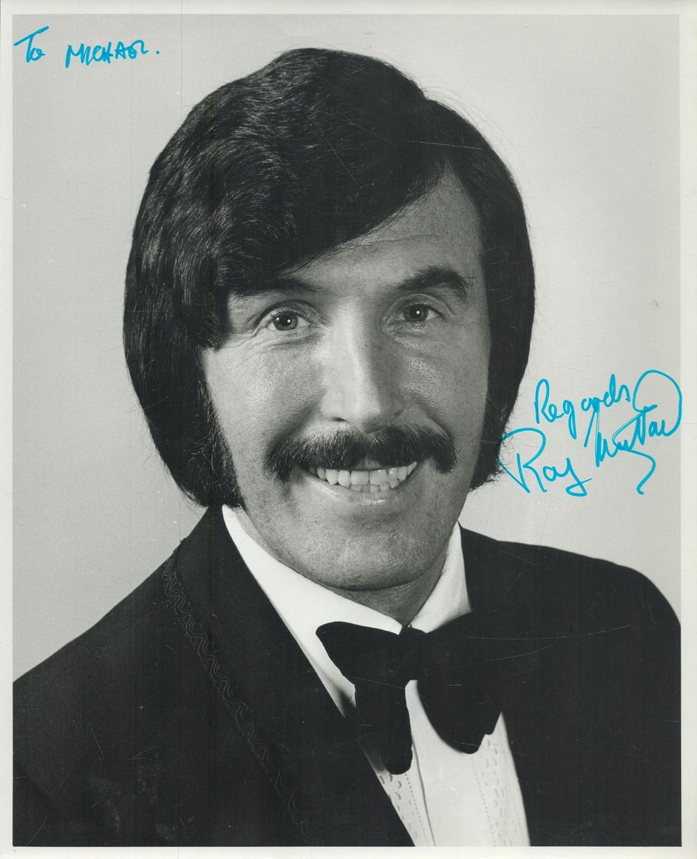 Lot 352: Ray Mcvay signed 10x8inch black and white photo...