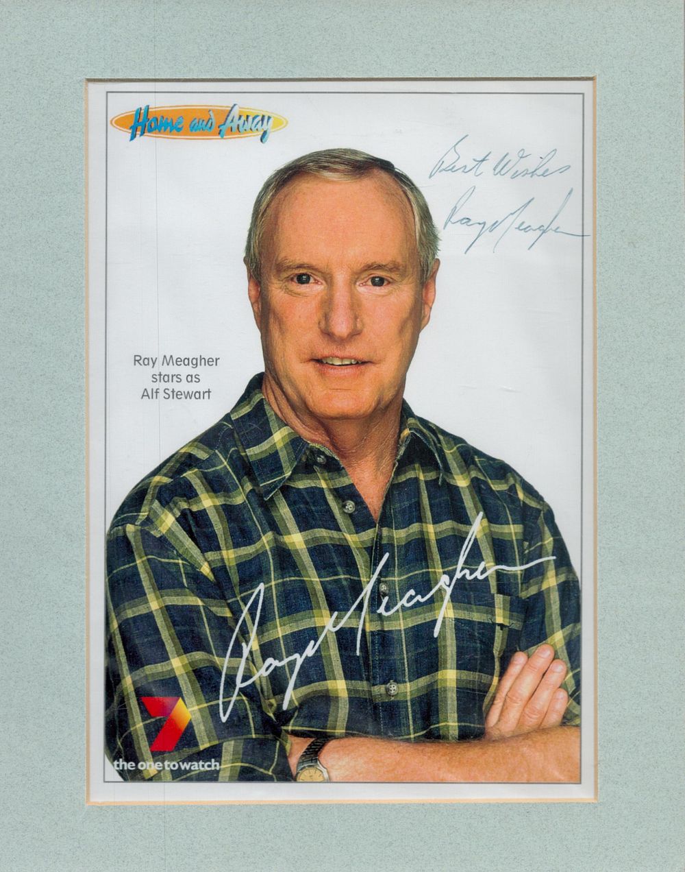 Lot 363: Ray Meagher as Alf Stewart in Home and...
