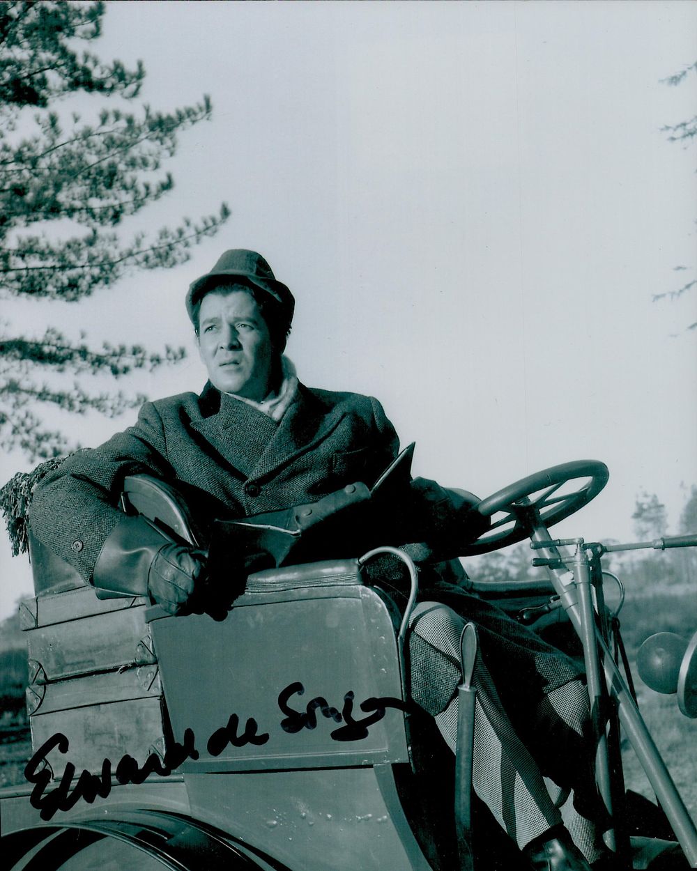 Lot 369: Edward de Souza signed black and white Photo...
