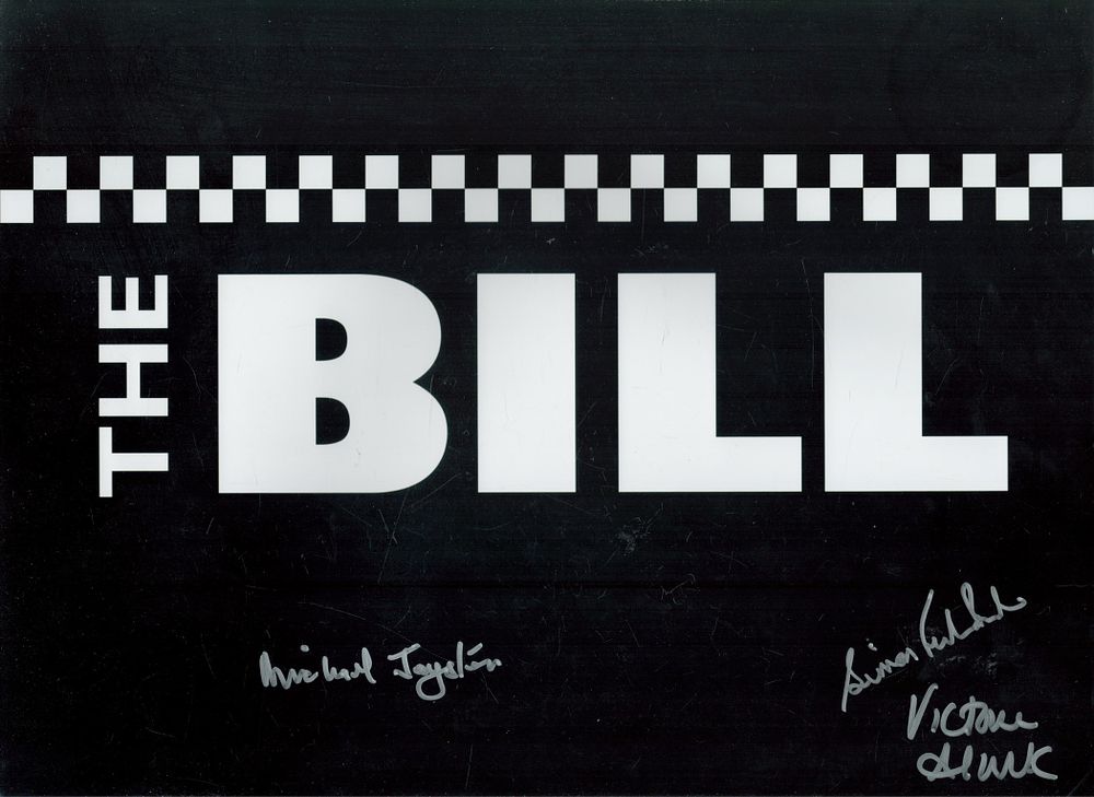Lot 375: Michael Jayston, Victoria Alcock and one other signed...