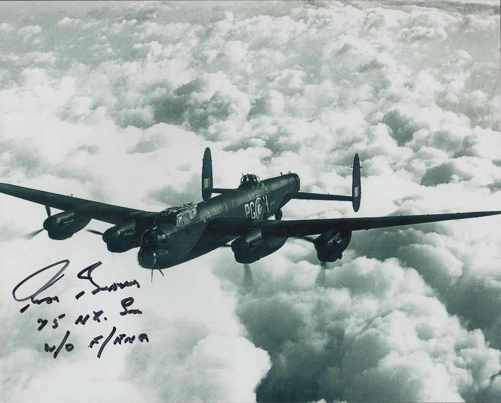 Lot 399: WW2 Bomber veteran Ron Brown 75 NZ sqn...