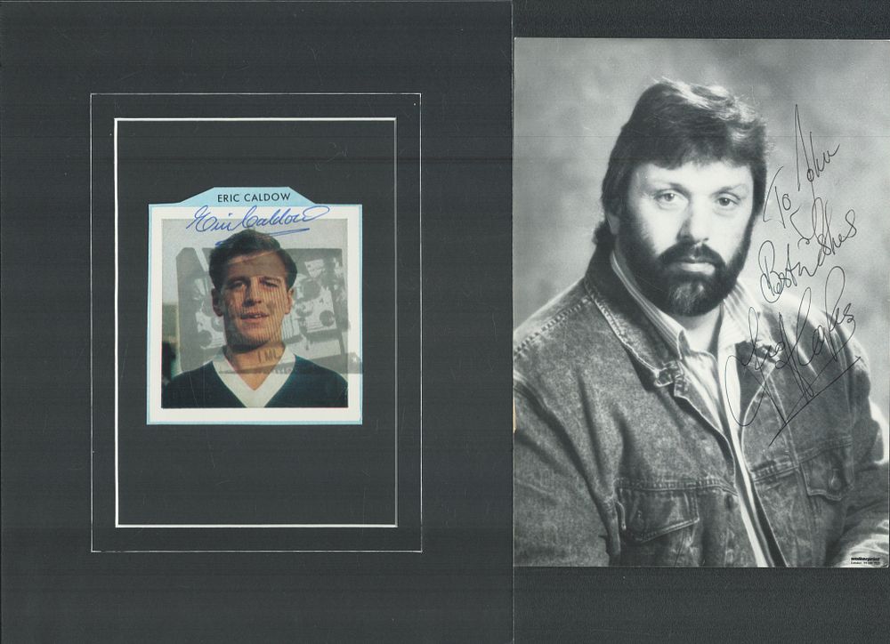 Lot 412: Collection Eric Caldow, Richard Todd and Geoff Capes...