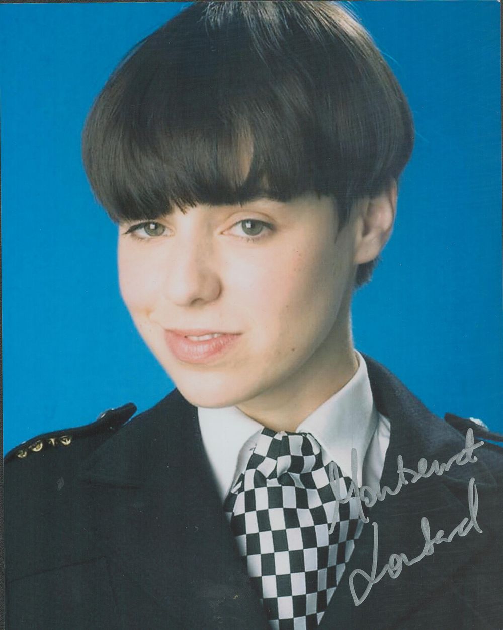 Lot 499: Montserrat Lombard signed 10x8 inch Ashes to Ashes...