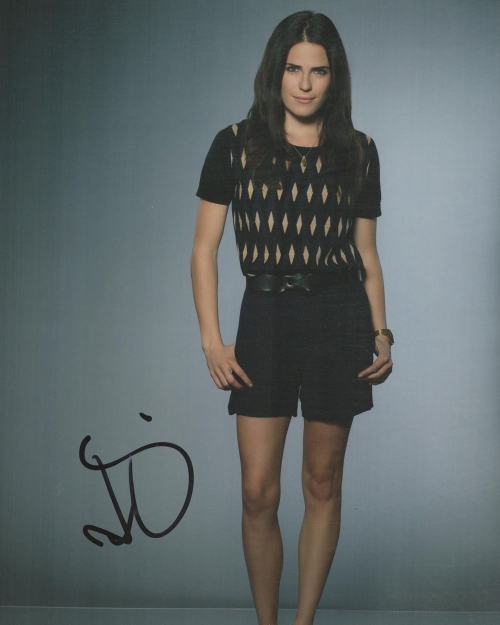 Lot 500: Katie Findlay signed 10x8 inch colour photo. Good...