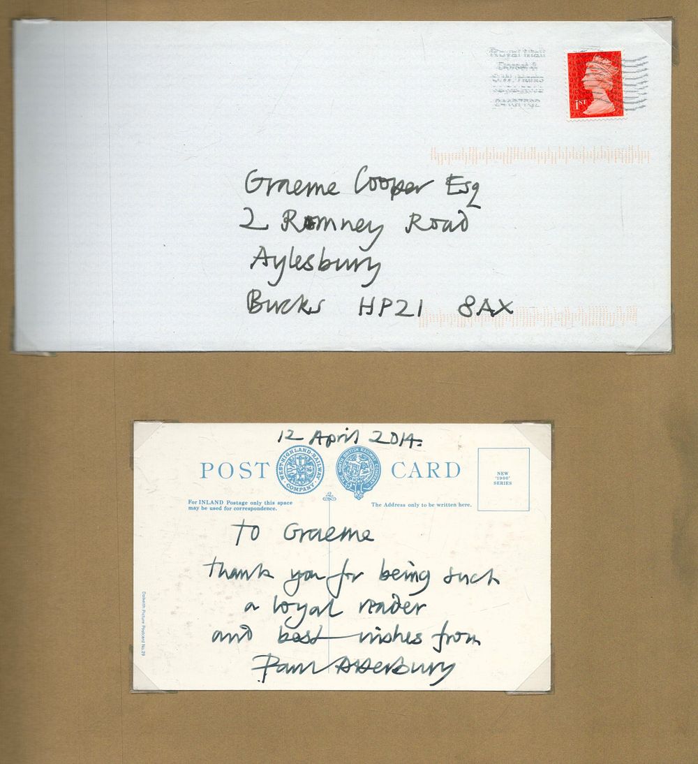 Lot 190: Paul Atterbury Signed Book Mapping Britain's Lost Branch...