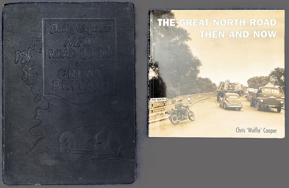 Lot 241: The Great North Road Then and Now Softback...