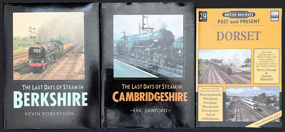 Lot 250: The Last Days of Steam in Berkshire Hardback...