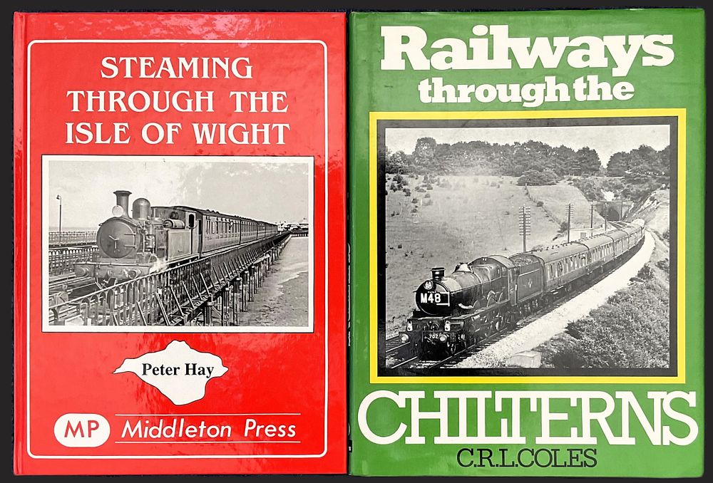 Lot 254: Steaming through the Isle of White Hardback Book...