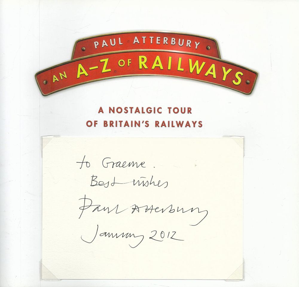 Lot 270: Paul Atterbury Signed Book An A Z of...