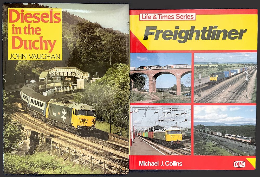 Lot 276: Diesels in the Duchy Hardback Book by John...