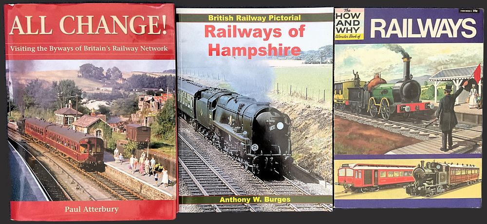 Lot 302: Paul Atterbury Signed Book All Change! Visiting the...