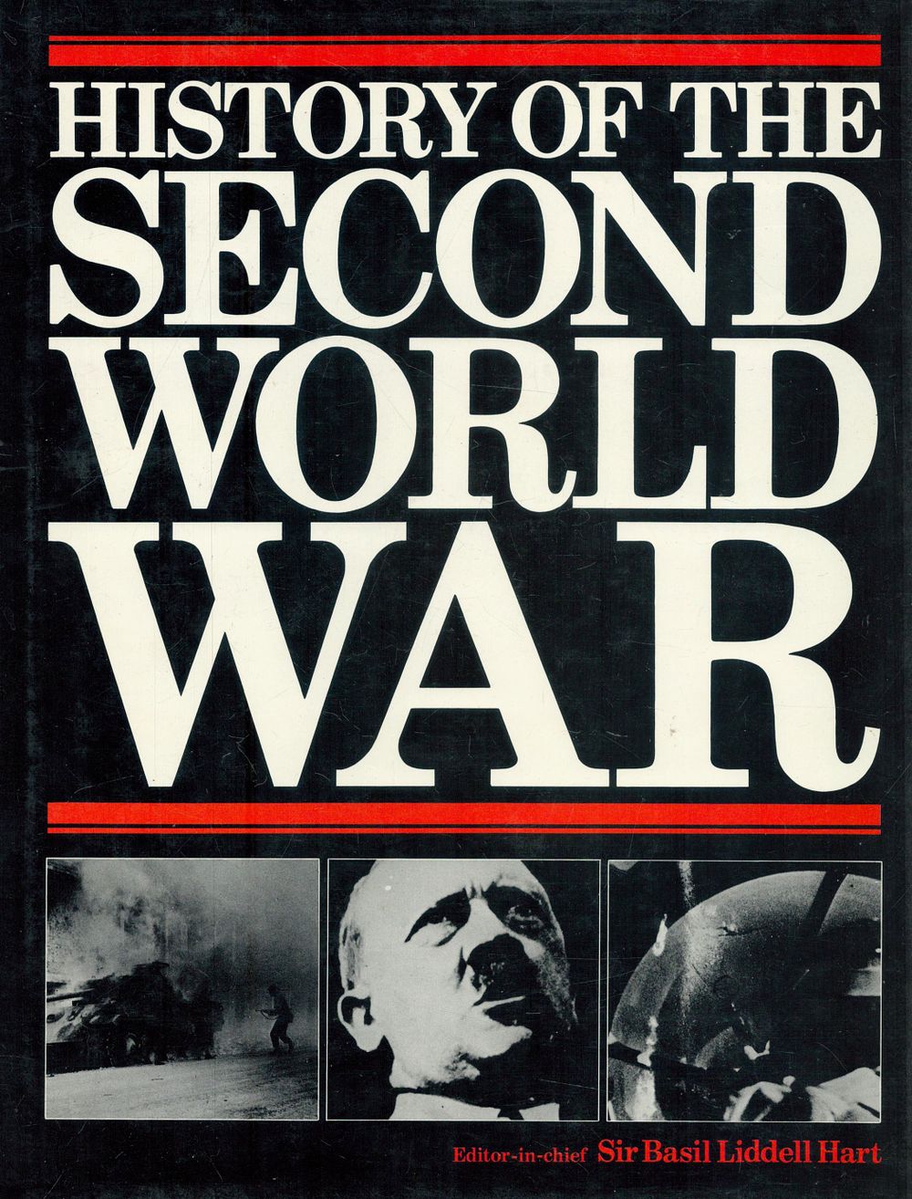Lot 321: History of the Second World War Hardback Book...