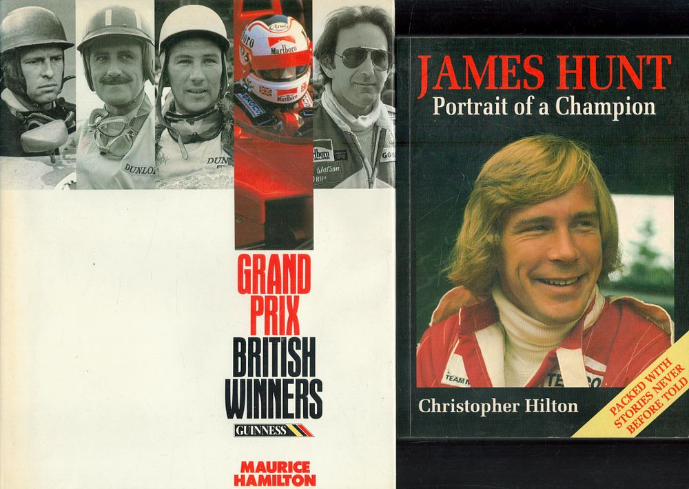 Lot 344: Grand Prix British Winners Hardback Book by Maurice...