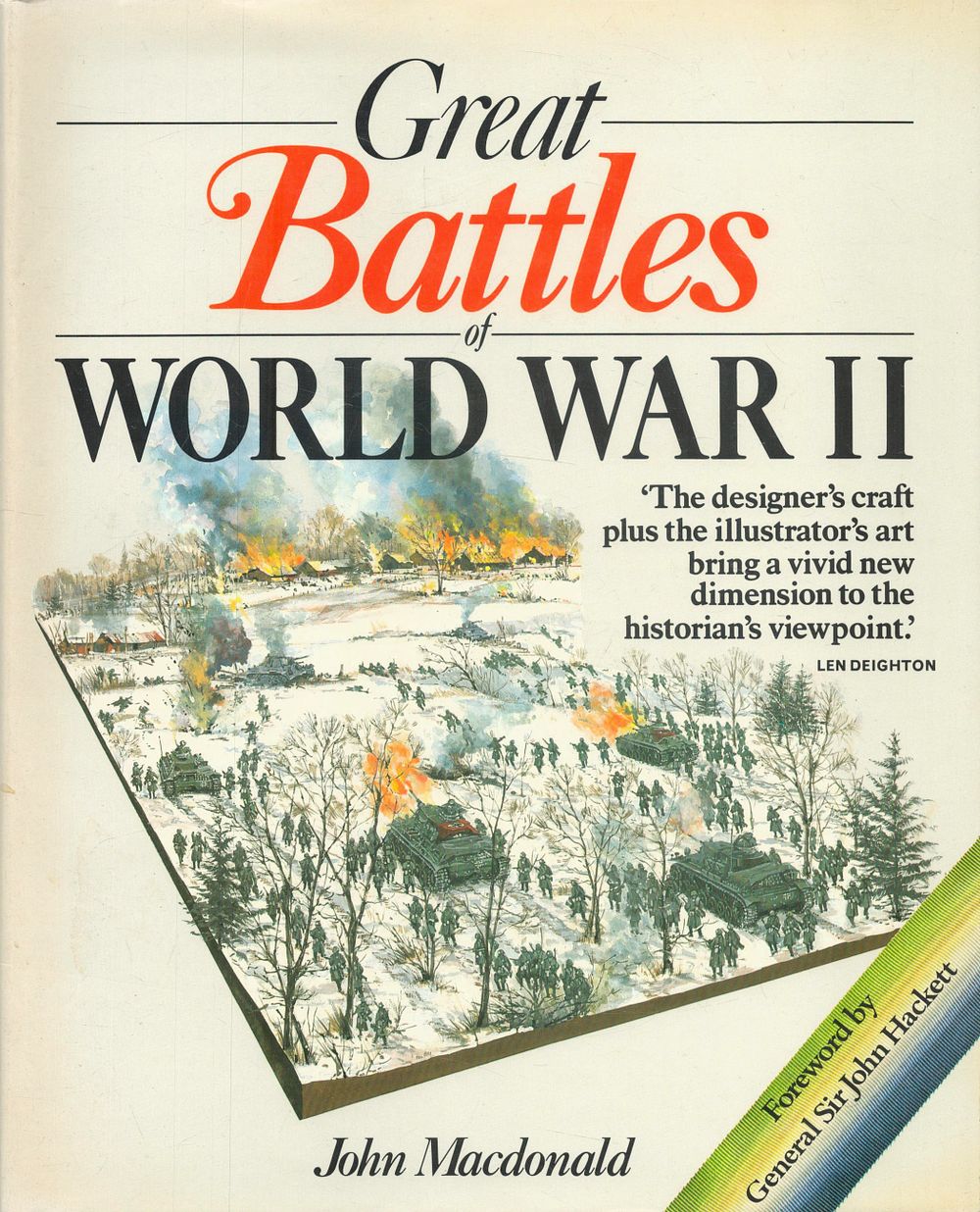 Lot 401: Great Battles of World War II Hardback Book...